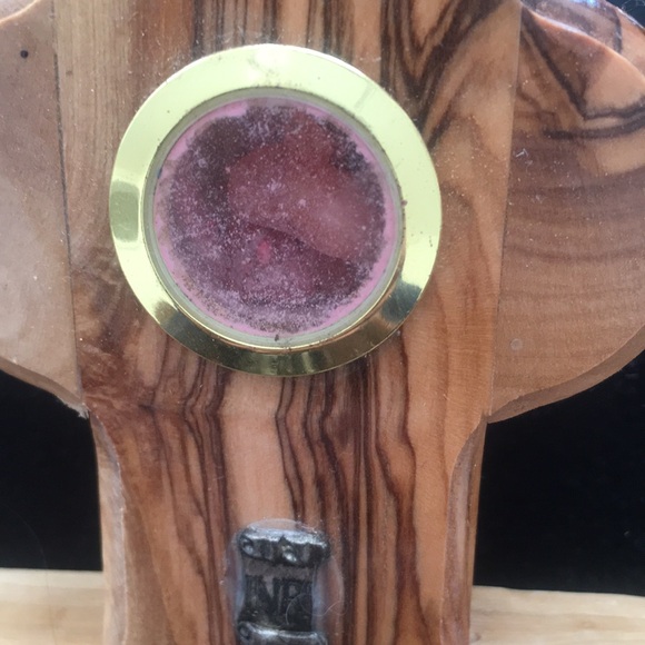 ONE-OF-A-KIND OLIVEWOOD CROSS FROM BETHLEHEM! 🙏* - Picture 13 of 17